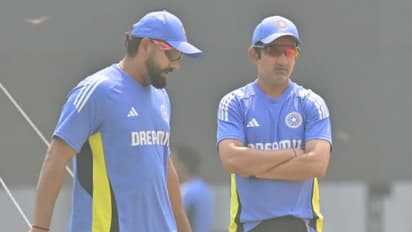 IND vs ENG, 1st ODI: Rohit Sharma and Gautam Gambhir in serious chat after India's win in Nagpur (WATCH)
