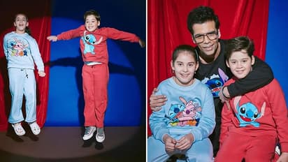 PHOTOS: Karan Johar posts heartfelt birthday wish for twins Yash and Roohi, calls them "biggest achievement...