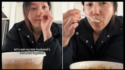 മരിക്കുന്നതിന് മുമ്പ് ഭര്ത്താവുണ്ടാക്കിയ കറി 2 വര്ഷത്തിന് ശേഷം കഴിച്ചു; യുവതി പങ്കുവെച്ച വീഡിയോ വൈറല്