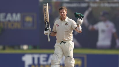 SL vs AUS: Steve Smith equals Rahul Dravid and Joe Root's tally after completing 36th Test century (WATCH)