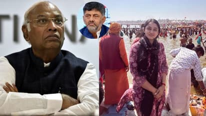 ಮಲ್ಲಿಕಾರ್ಜುನ ಖರ್ಗೆಗೂ, ಡಿಕೆಶಿ ಪುತ್ರಿ ಐಶ್ವರ್ಯಾ ಕುಂಭಮೇಳ ಪುಣ್ಯಸ್ನಾನಕ್ಕೂ ಲಿಂಕ್ ಮಾಡಿ ನೆಟ್ಟಿಗರ ಟೀಕೆ!