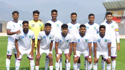 10 പേരുമായി പൊരുതി; 28 വര്‍ഷത്തെ കാത്തിരിപ്പിനൊടുവില്‍ ദേശീയ ഗെയിംസ് ഫുട്ബോളിൽ കേരളത്തിന് സ്വർണം