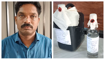 നാല് ലിറ്റർ ചാരായവുമായി യുവാവ് അറസ്റ്റിൽ