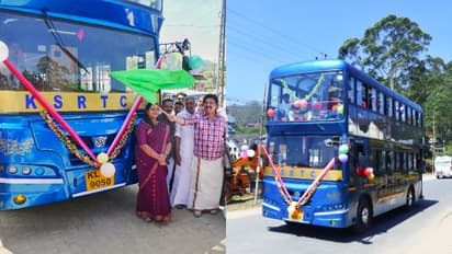ആഹാ..ഡബിൾ ഡക്കര്‍!'ബജറ്റ് ഫ്രണ്ട്ലി-റോയൽ വ്യൂ' ഒരു പകൽ 4 യാത്ര; 4 പുതിയ കെഎസ്ആർടിസി മൂന്നാറിലേക്കെന്ന് മന്ത്രി