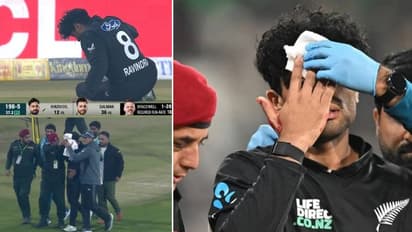 गद्दाफी स्टेडियम में 'खराब रोशनी' के चलते न्यूजीलैंड के रचिन रविंद्र चोटिल, हो रही PCB की आलोचना