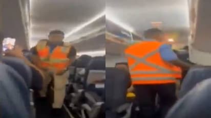 നടുക്കുന്ന ദൃശ്യങ്ങൾ പുറത്ത്, അതീവസുരക്ഷയുള്ള വിമാനത്തിലോ ഇത് നടന്നത്, എങ്ങനെ? അമ്പരപ്പോടെ നെറ്റിസൺസ്