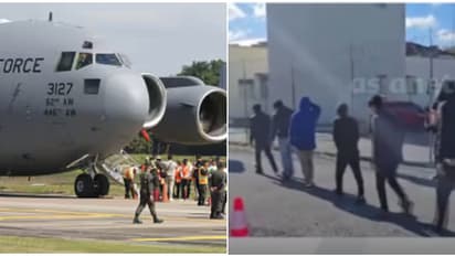 തിരിച്ചയക്കുന്നവരുടെ പൂർണ വിവരങ്ങൾ വേണം; അമേരിക്കയോട് ഇന്ത്യ, കൈമാറിയത് 298 പേരുടെ വിവരങ്ങൾ മാത്രം