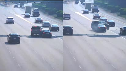 ഒരു നിമിഷത്തെ അശ്രദ്ധ, കൂട്ടിയിടിച്ചത് നിരവധി വാഹനങ്ങൾ; ഈ പിഴവ് ആവർത്തിക്കരുതേ, വീഡിയോയുമായി അബുദാബി പൊലീസ്