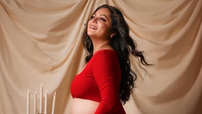 Drashti Dhami sparks buzz of second pregnancy after flaunting baby bump just months after first child [PHOTOS]