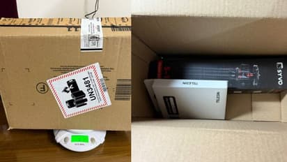 ആമസോണിൽ 39,900 -ത്തിന്റെ ക്യാമറ ഓർഡർ ചെയ്തു, പാക്കേജ് തുറന്നപ്പോ ഞെട്ടി യുവാവ്