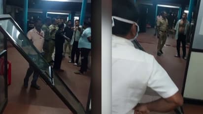 വാക്കു തർക്കം കയ്യാങ്കളിയായി, ആശുപത്രിയിൽ ചേട്ടനും അനിയനും ഏറ്റുമുട്ടി, വാതിൽ ഇളകി വീണു; കേസെടുക്കാതെ പൊലീസ്