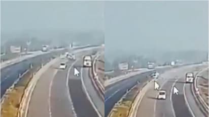 ഫുട്ബോള് ഉരുളും പോലെ! നടുറോട്ടില് സ്കോര്പിയോ 6 തവണ തലകീഴായി മറിഞ്ഞു; അത്ഭുതകരമായി രക്ഷപ്പെട്ട് യാത്രികര്