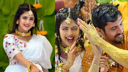 ഹൽദി ചടങ്ങുകൾ ആഘോഷമാക്കി മൻസി ജോഷി; വീഡിയോ വൈറൽ