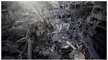 രണ്ട് മാസത്തെ ശാന്തത, വീണ്ടും വിലാപ ഭൂമിയായി ഗാസ; പരസ്പരം കുറ്റപ്പെടുത്തി ഇസ്രയേലും ഹമാസും