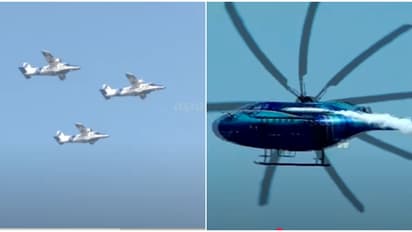 ചീറിപ്പാഞ്ഞ് സുഖോയും തേജസ്സും സൂര്യകിരണും; ഏഷ്യയിലെ ഏറ്റവും വലിയ വ്യോമാഭ്യാസത്തിന് ബെംഗളൂരുവിൽ തുടക്കം