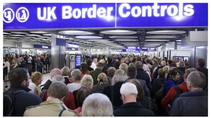 അനധികൃത കുടിയേറ്റം നിയന്ത്രിക്കാന് നടപടികളുമായി യുകെ, രാജ്യത്ത് വ്യാപക റെയ്ഡ്
