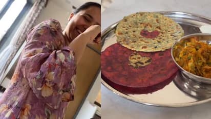 ശ്ശോ ബ്രോയുടെ ഒരു ഭാഗ്യം, ശരിക്കും നിങ്ങള് ജീവിതത്തില് ജയിച്ചു; ഇത് 'വാലന്റൈന് എഡിഷന് സ്പെഷ്യല് പറാത്ത'