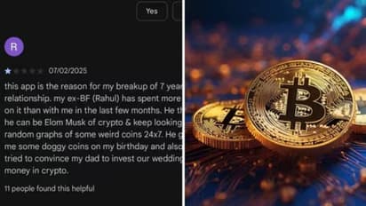 മുൻകാമുകന് പ്രണയം 'ക്രിപ്റ്റോ'യോട് മാത്രം, വൺ സ്റ്റാർ റിവ്യൂവുമായി യുവതി, സ്ക്രീൻഷോട്ട് വൈറൽ