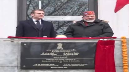 PM Modi, Macron interact with Indian community in France (WATCH)