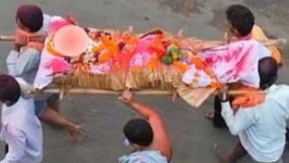 उदयपुरमध्ये शवयात्रेत वाद, रस्त्यावरच सोडली मृतदेह