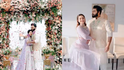 വിവാഹ ആഘോഷങ്ങള്ക്ക് ആരംഭം; ആദ്യ ചിത്രങ്ങള് പങ്കുവച്ച് ആരതി പൊടിയും റോബിനും