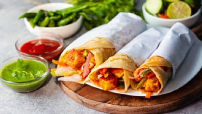 Paneer Kathi Rolls