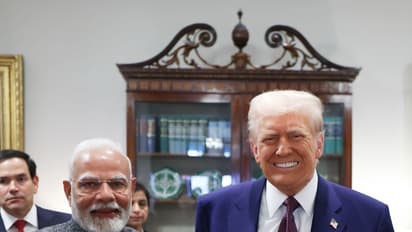 'A friend, great leader & tougher negotiator': 7 things Trump said & praised about PM Modi (In PICS)
