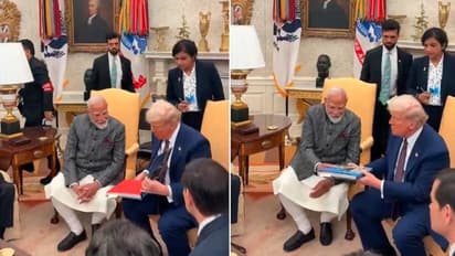 மோடிக்கு கொடுத்த புத்தகத்தில் டொனால்ட் டிரம்ப் என்ன எழுதி இருந்தார்? முழு விவரம்! 