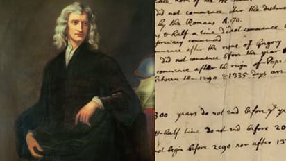 When will the world end? Sir Issac Newton's 1704 letter predicts which year; see historic document