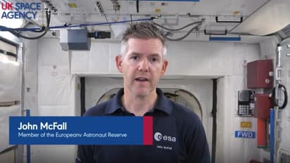 Who is John McFall, the first astronaut with a disability cleared for space station mission? (WATCH)