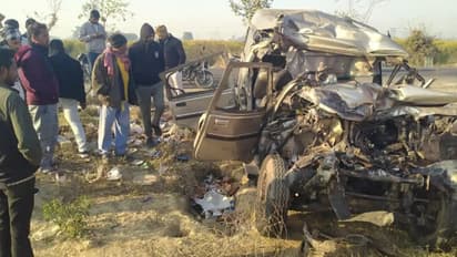 10 Maha Kumbh devotees dead, 19 injured in collision between SUV and bus on Prayagraj-Mirzapur highway
