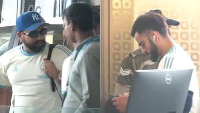 Champions Trophy 2025: Rohit Sharma-led India squad leaves for Dubai from Mumbai (WATCH)
