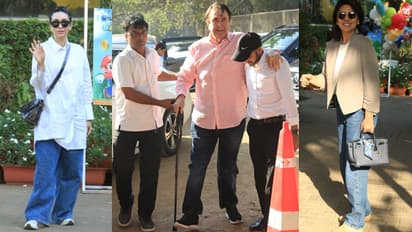 Kareena Kapoor, Karisma Kapoor and other celebs spotted at Randhir Kapoor’s Birthday celebration– PHOTOS