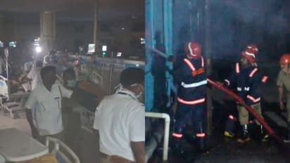 പാലക്കാട് ജില്ലാ ആശുപത്രിയിൽ പുലര്‍ച്ചെ തീപിടിത്തം, സമീപത്തെ വനിത വാര്‍ഡുകളിലുണ്ടായിരുന്നവരെ മാറ്റി