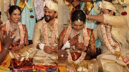 Dhananjay Wedding: ఘనంగా పుష్ప నటుడు ధనంజయ్ పెళ్లి వేడుక.. పట్టలేని సంతోషంలో పెళ్లి కూతురు, వైరల్ ఫొటోస్ 