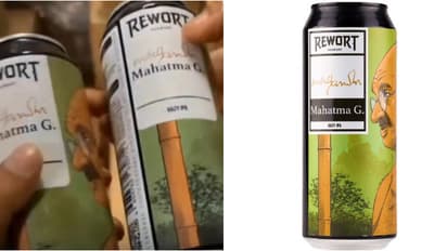 'മഹാത്മാ ജി', ബിയർ കാനിൽ ഗാന്ധിജിയുടെ പേരും ചിത്രവും, വിവാദത്തിൽ റഷ്യൻ ബ്രൂവറി, രൂക്ഷവിമർശനം 