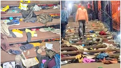 Shoes, clothes, torn bags scattered & chaos: New Delhi station stampede leaves heartbreaking aftermath (WATCH)