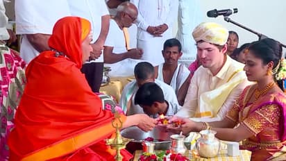 ಮೈಸೂರು ಯುವತಿಗೆ ಕನ್ನಡದ ವಚನ ಹೇಳಿ ತಾಳಿ ಕಟ್ಟಿದ ನೆದರ್‌ಲ್ಯಾಂಡ್ ಯುವಕ!