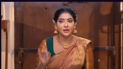 Karthigai Deepam: கார்த்திக்கு ஷாக் கொடுத்த சாமுண்டீஸ்வரி; உண்மைகள் அம்பலமாகுமா? கார்த்திகை தீபம் அப்டேட்! 