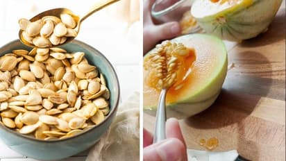 pumpkin and melon seeds prepare at home