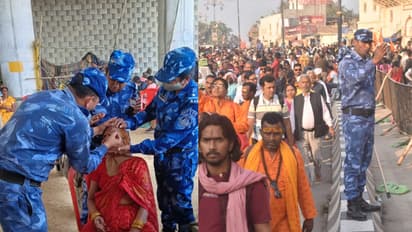 കുംഭമേള നഗരിയിൽ സുസജ്ജമായി സിആര്പിഎഫ്; സുരക്ഷയും കരുതലുമായി ജവാൻമാര്