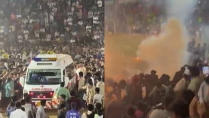 സെവൻസ് മത്സരത്തിന് മുന്നോടിയായി കരിമരുന്ന് പ്രയോഗം: ഉയരത്തിൽ പറന്ന പടക്കം വീണത് കാണികളിൽ, 22 പേർക്ക് പരിക്ക്