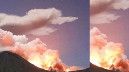 ഇരട്ടമുഖ അഗ്നിപർവതം പുകയുന്നു; ആശങ്കയായി 'ലെവോടോബി ലാകിലാകി', ബാലിയിലേക്കുള്ള വിമാന സർവീസകൾ തടസപ്പെടും