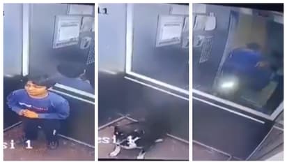 लिफ्ट में बच्चे को धक्का देने वाली महिला का वीडियो वायरल