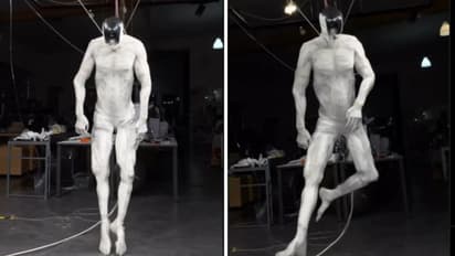 World's first 'synthetic human robot with muscles' twitches, moves into LIFE in terrifying video (WATCH)