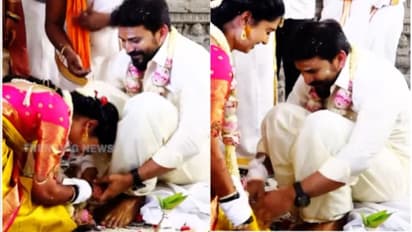 ಹೆಂಡತಿ ಕಾಲಿಗೆ ನಮಸ್ಕರಿಸುವಷ್ಟು ಮುಗ್ದ ಡಾಲಿ ಧನಂಜಯನನ್ನು ಪುಷ್ಪ ಸಿನಿಮಾದಲ್ಲಿ ವಿಲನ್ ಮಾಡಿದ್ರಲ್ಲಾ ಸುಕುಮಾರ್!