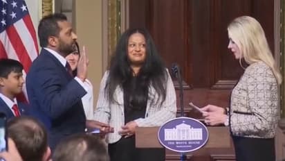 Indian-American Kash Patel sworn in as FBI director, takes oath on Bhagavad Gita [WATCH]