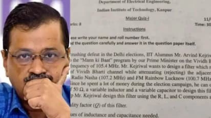 IIT Kanpur exam question on Kejriwal's election loss and 'Mann Ki Baat' goes viral