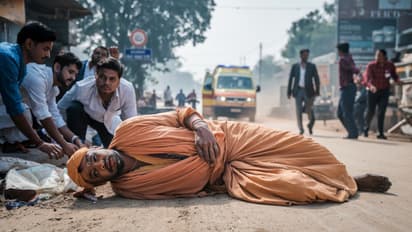 raebareli foreign saint found unconscious kumbh mela australian devotee hospitalized