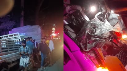 താമരശ്ശേരി ചുരത്തിൽ ലോറി നിയന്ത്രണം വിട്ടു, പിറകിലേക്ക് നീങ്ങി പിക്കപ്പിൽ ഇടിച്ചു; 4 പേര്ക്ക് പരിക്കേറ്റു